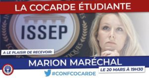 Marion Maréchal Le Pen Cocarde Etudiante