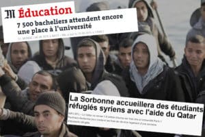 La cocarde étudiante s'oppose à l'accueil de migrants par l'université paris sorbonne